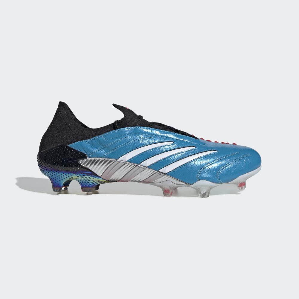 Ghete Fotbal Adidas Predator Archive Firm Ground Barbati Romania - Negrii/Albi/Rosii EH2562